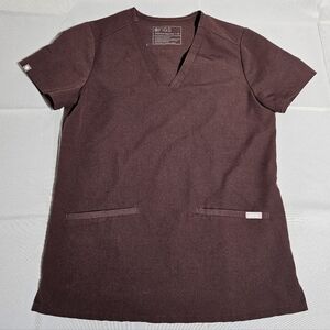 Figs Technical Collection Women's XS Scrub Top Dark Fig